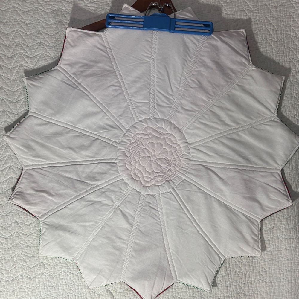 Floral Patchwork Quilted Table Mat - Picture 2 of 2